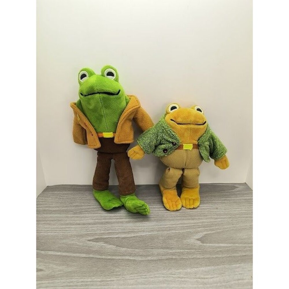 YOTTOY Frog & Toad Plush Set Arnold Lobel Stuffed Animals Book Characters